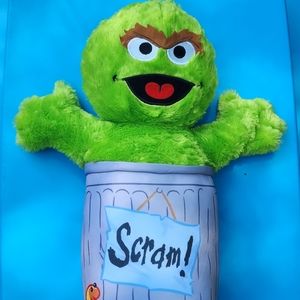 Oscar the Grouch plush large 20"